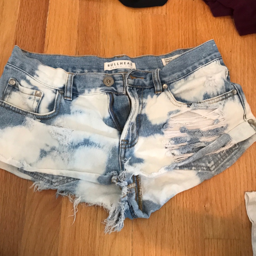 BullHead denim shortcut shorts from pacsun size 5
